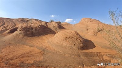 ​靖边波浪谷，时光的年轮，大地的指纹
