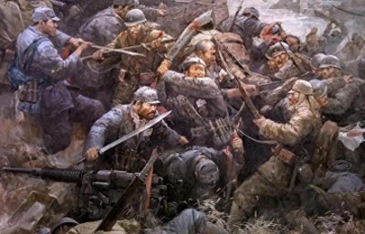 ​北阳堡殊死大搏斗，500八路对战五千敌人一天，敌我伤亡比为61